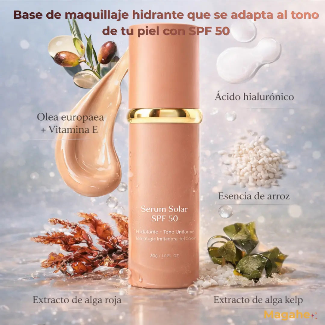 Base adaptativa a tu color de piel 2 x 1